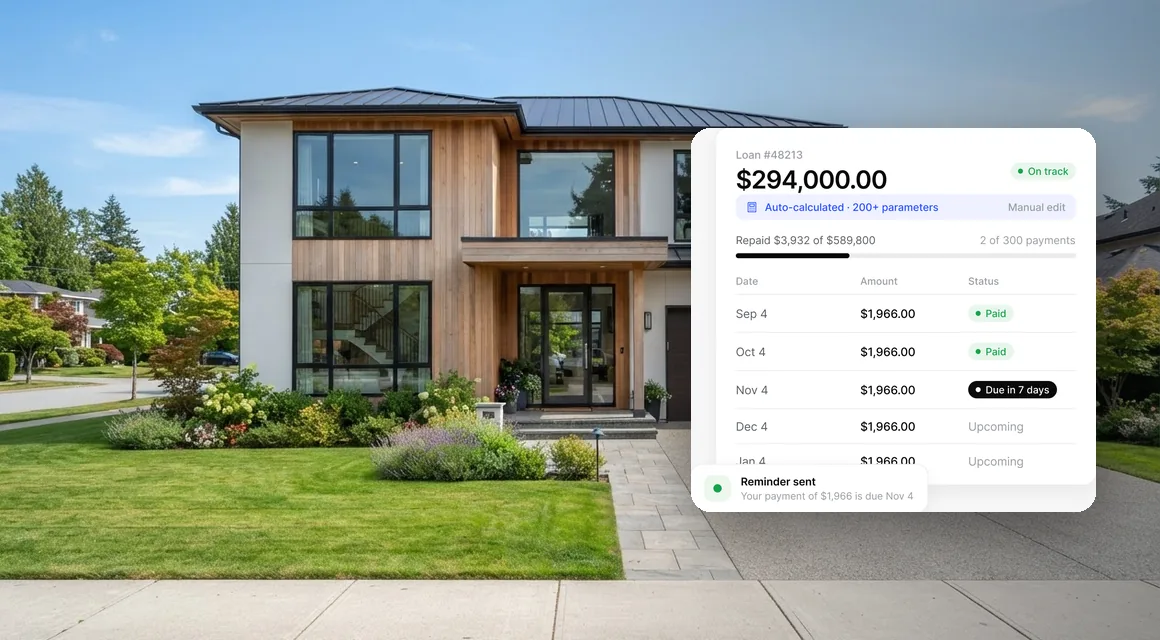 Mortgage lending software by lendhero: Home loans from application to keys